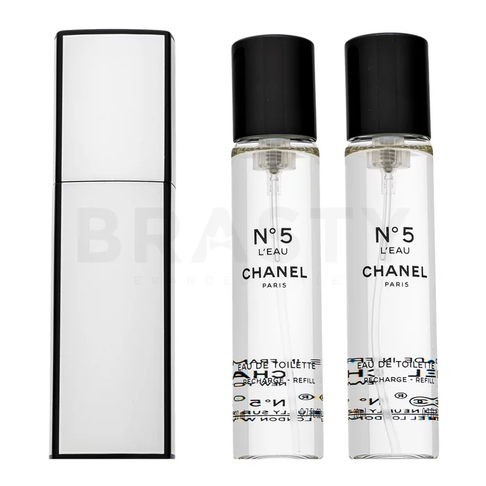 Chanel No.5 L'Eau - Twist and Spray Eau de Toilette for women 3 x 20 ml