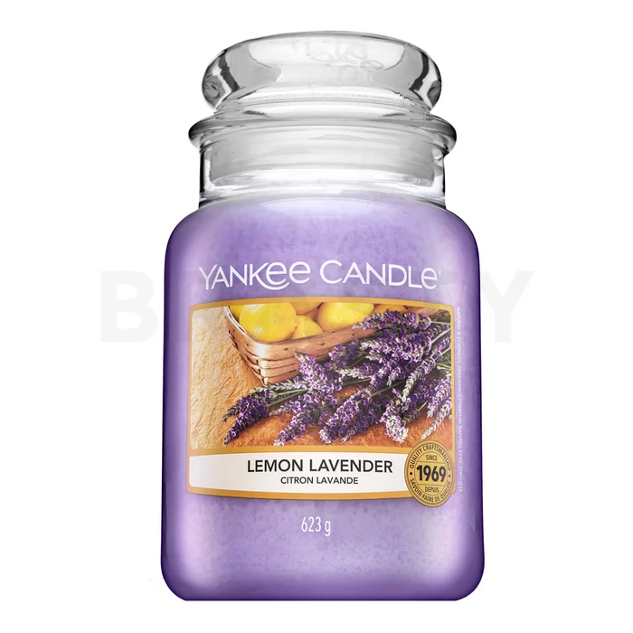Yankee Candle Lemon Lavender vonná svíčka 623 g