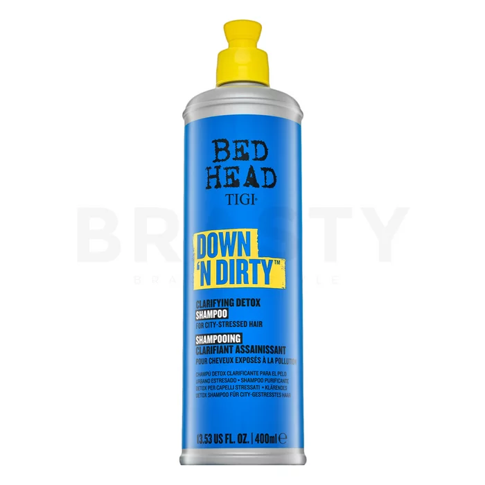 Tigi Bed Head Down N' Dirty Clarifying Detox Shampoo čisticí šampon pro všechny typy vlasů 400 ml