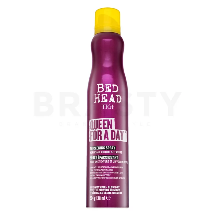 Tigi Bed Head Queen for a Day Thickening Spray stylingový sprej pro objem a zpevnění vlasů 311 ml