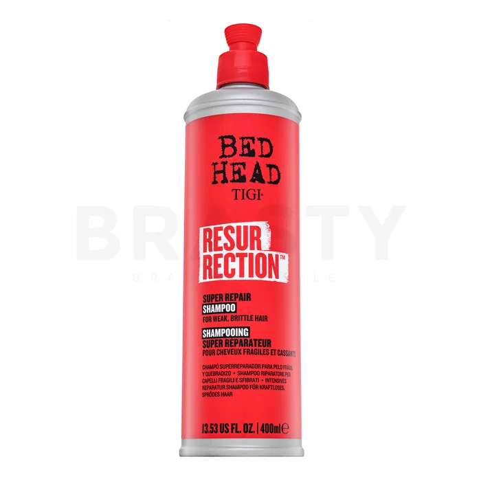Tigi Bed Head Resurrection Super Repair Shampoo nourishing shampoo for dry and damaged hair 400 ml
