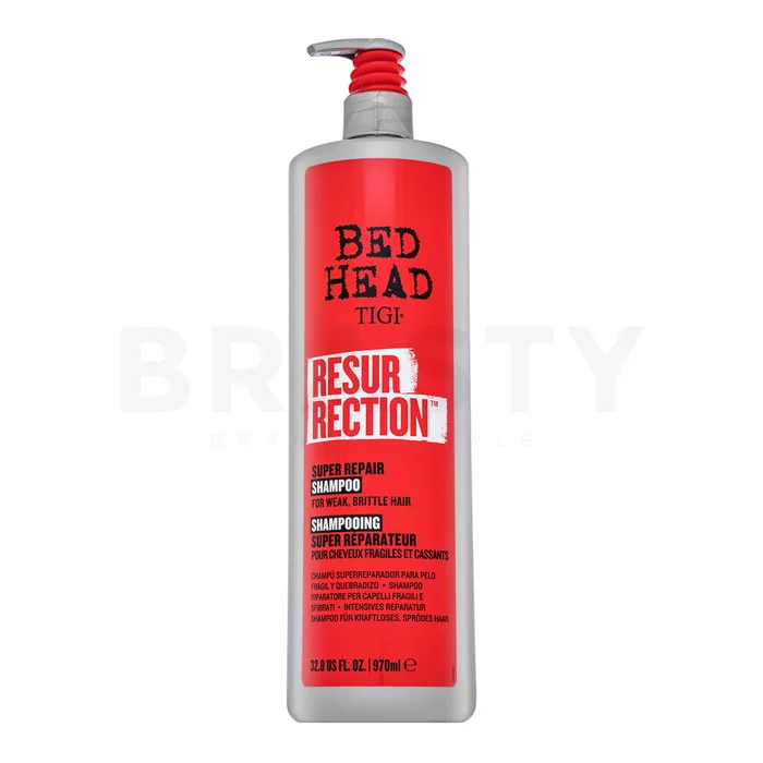 Tigi Bed Head Resurrection Super Repair Shampoo voor verzwakt haar 970 ml