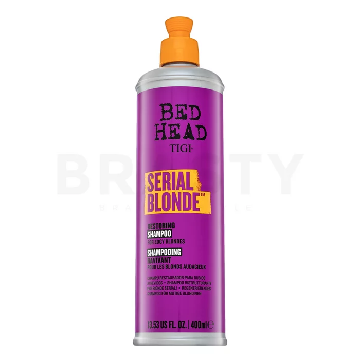 Tigi Bed Head Serial Blonde Restoring Shampoo fortifying shampoo for blond hair 400 ml