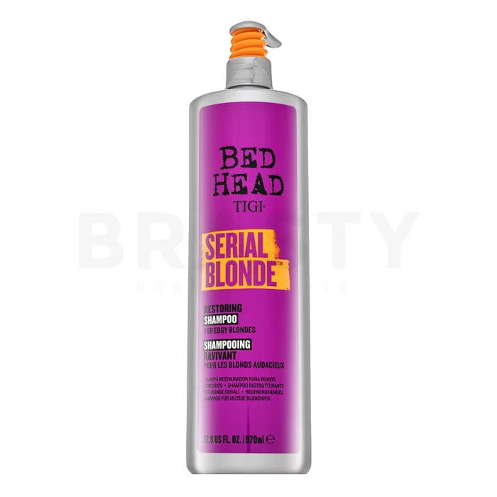 Tigi Bed Head Serial Blonde Restoring Shampoo posilujúci šampón pre blond vlasy 970 ml