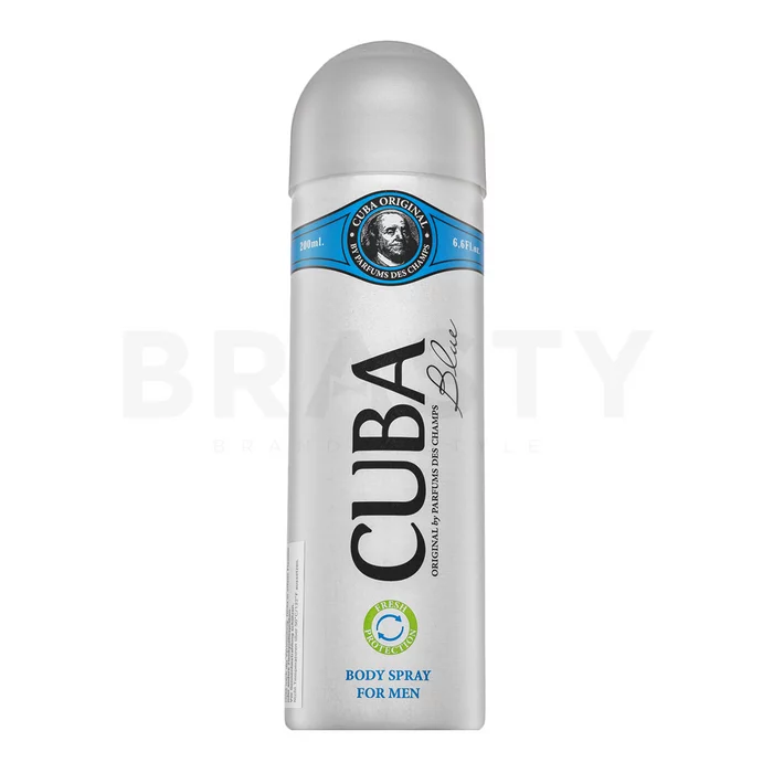 Cuba Blue tělový spray pro muže 200 ml