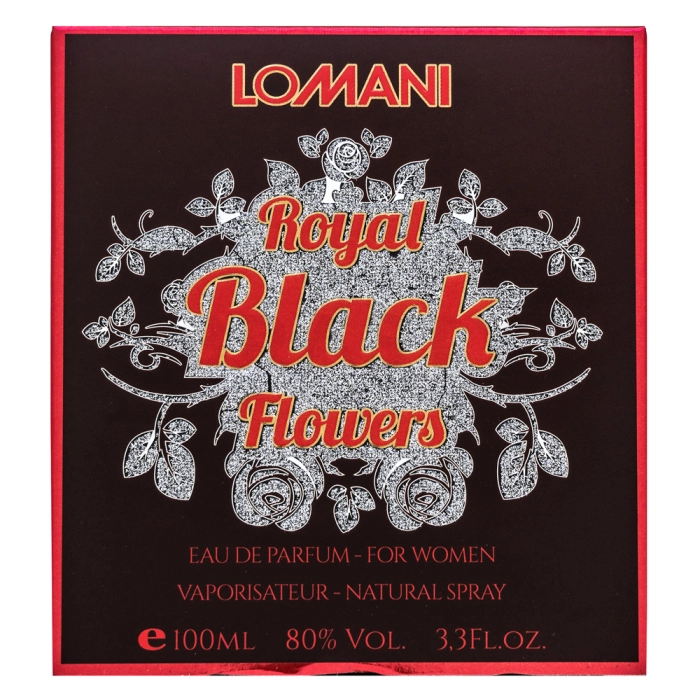 Lomani Royal Black Flowers Парфюмна вода за жени 100 ml