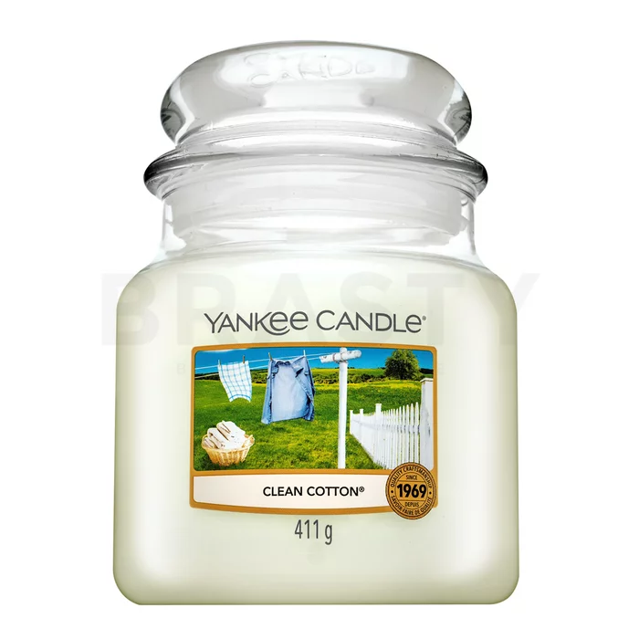 Yankee Candle Clean Cotton scented candle 411 g