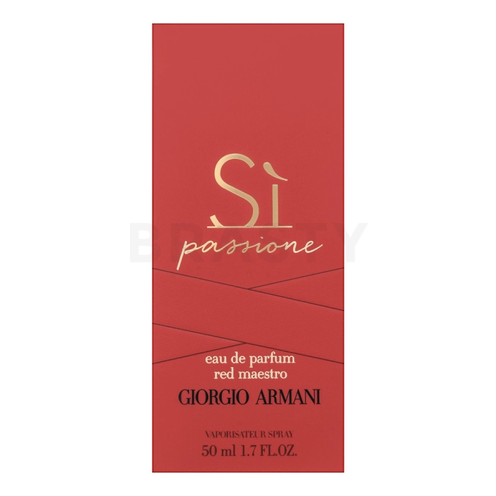 Armani (Giorgio Armani) Si Passione Red Maestro parfémovaná voda pro ženy 50 ml