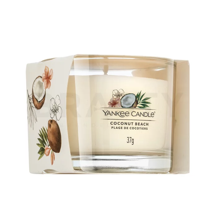 Yankee Candle Coconut Beach candela votiva 37 g