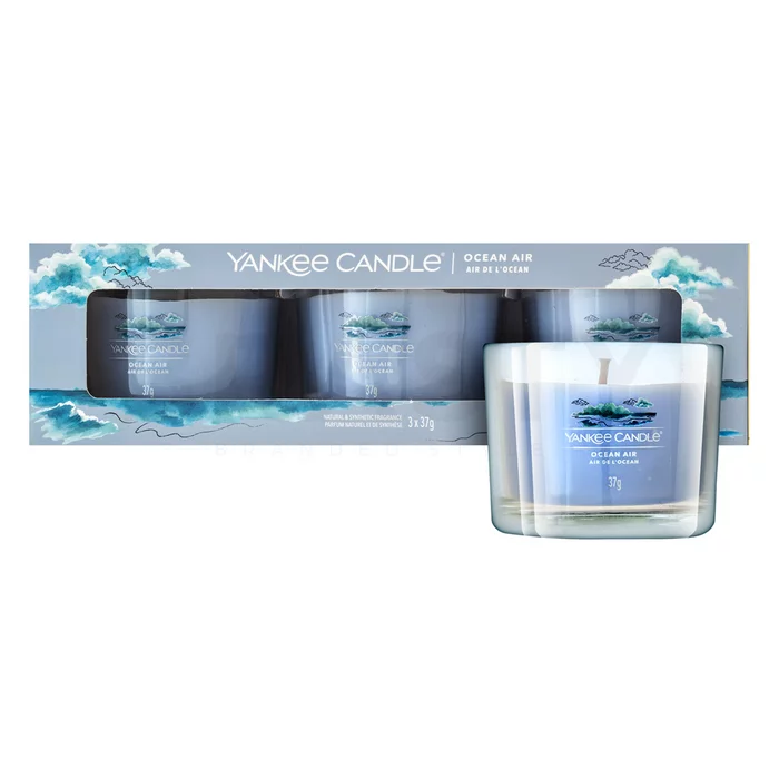 Yankee Candle Ocean Air votive candle 3 x 37 g
