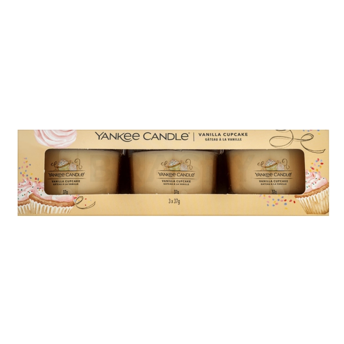 Yankee Candle Vanilla Cupcake 3 x 37 g