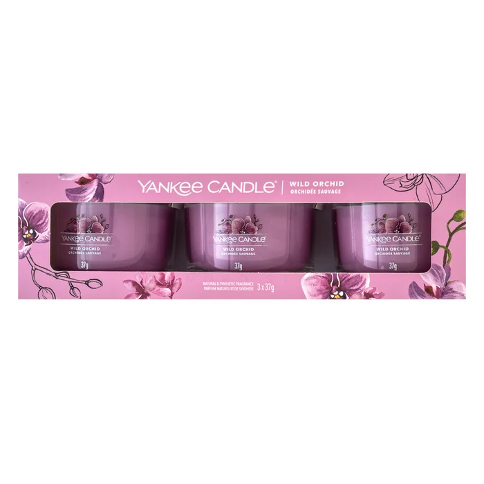 Yankee Candle Wild Orchid votive candle 3 x 37 g