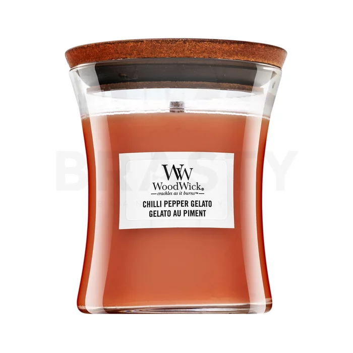 Woodwick Chilli Pepper Gelato vonná svíčka 85 g