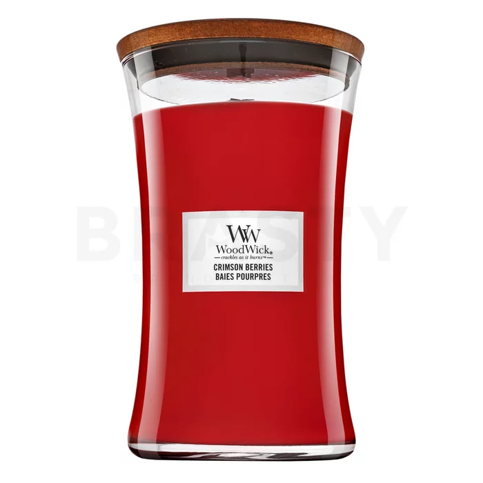 Woodwick Crimson Berries scented candle 610 g