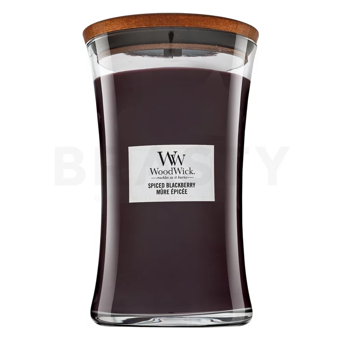 Woodwick Spiced Blackberry vonná sviečka 610 g
