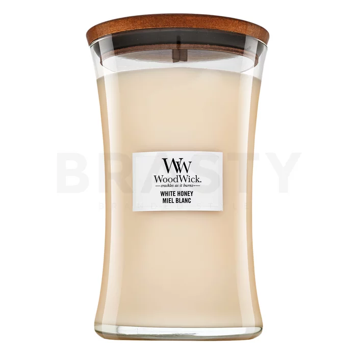 Woodwick White Honey scented candle 610 g