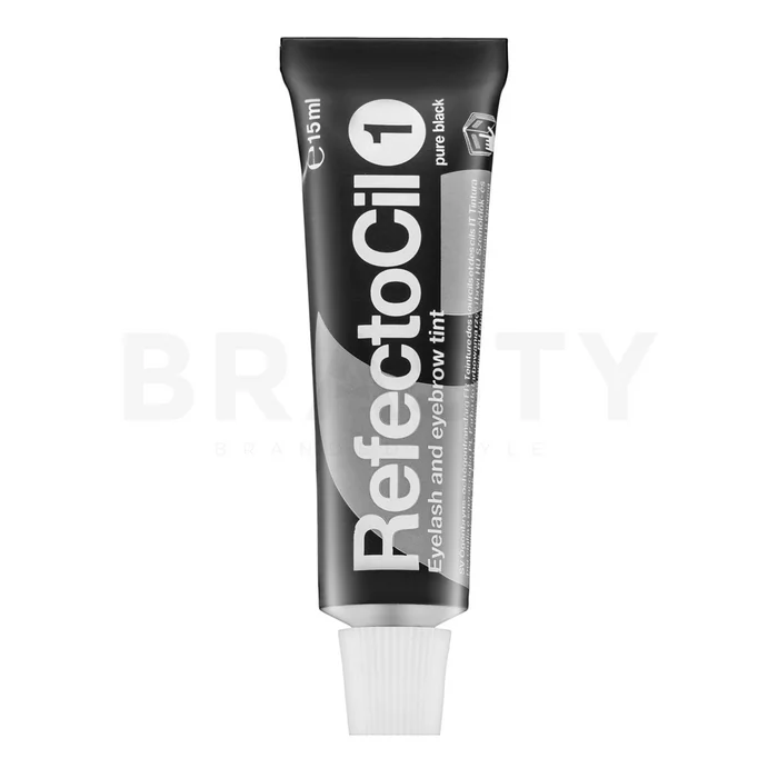 RefectoCil Eyelash And Eyebrow Tint Farbe für Augenbrauen und Wimpern 1 Black 15 ml