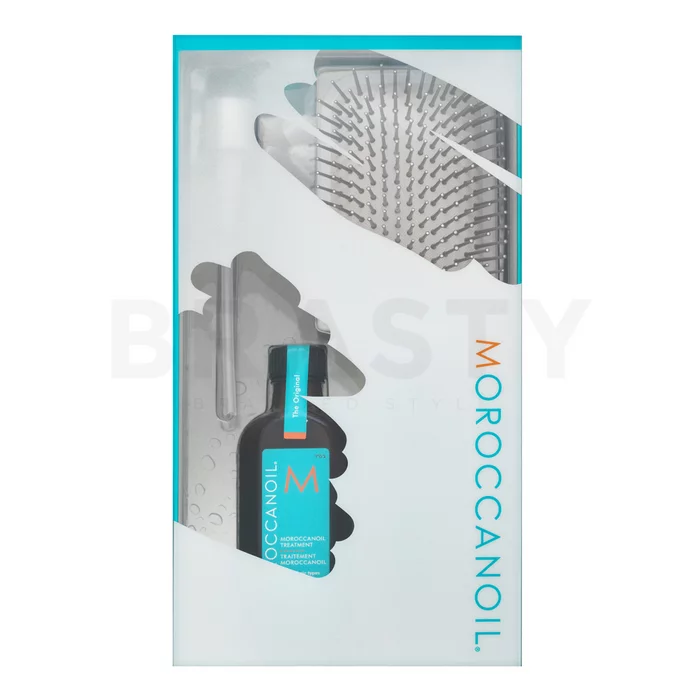 Moroccanoil Treatment & Brush Set dárková sada pro všechny typy vlasů 100 ml