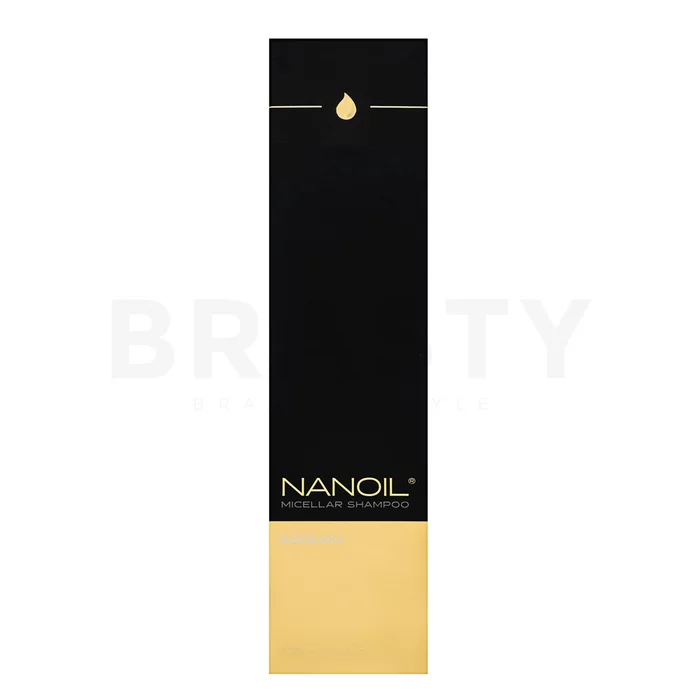 Nanoil Micellar Shampoo Argan Reinigungsshampoo für trockenes und geschädigtes Haar 300 ml