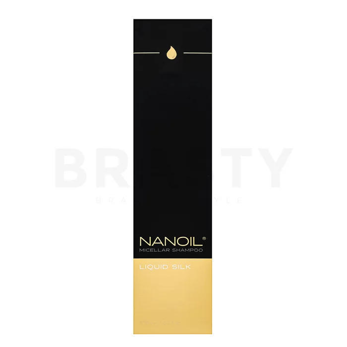 Nanoil Micellar Shampoo Liquid Silk Reinigungsshampoo für Feinheit und Glanz des Haars 300 ml