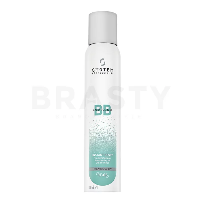 System Professional Beautiful Base Instant Reset Dry Shampoo suchý šampon pro rychle se mastící vlasy 180 ml