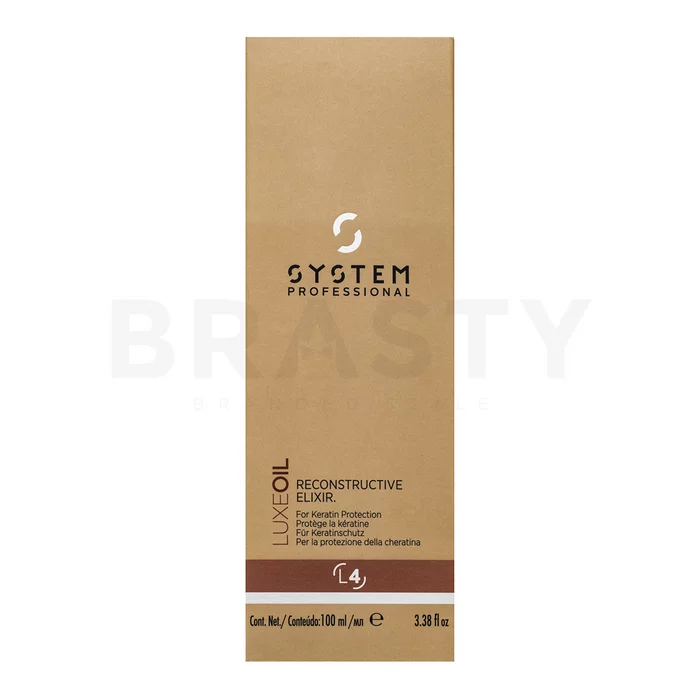 System Professional LuxeOil Reconstructive Elixir olej pro suché a poškozené vlasy 100 ml