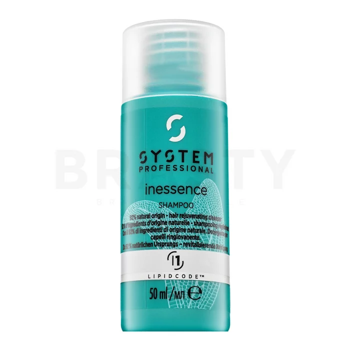 System Professional Inessence Shampoo uhlazující šampon pro hrubé a nepoddajné vlasy 50 ml