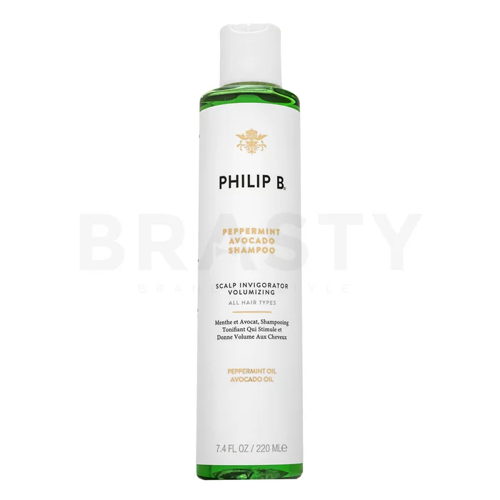 PHILIP B Peppermint & Avocado Volumizing & Clarifying Shampoo fortifying shampoo for all hair types 220 ml