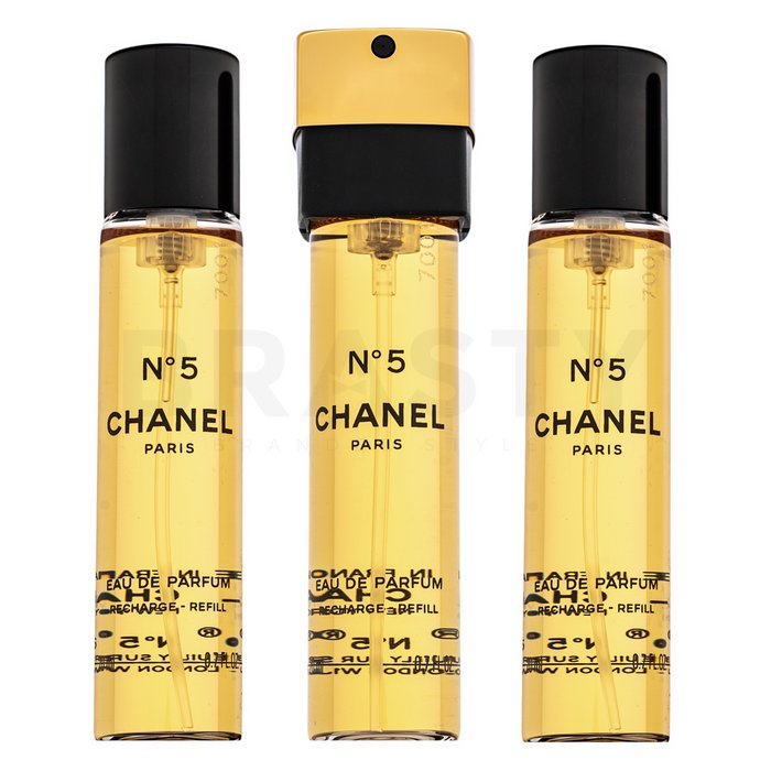 Chanel No.5 - Refill Eau de Parfum para mujer 3 x 20 ml