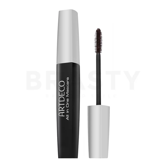 Artdeco All In One Mascara vodeodolná riasenka pre predĺženie rias a objem 03 Brown 10 ml
