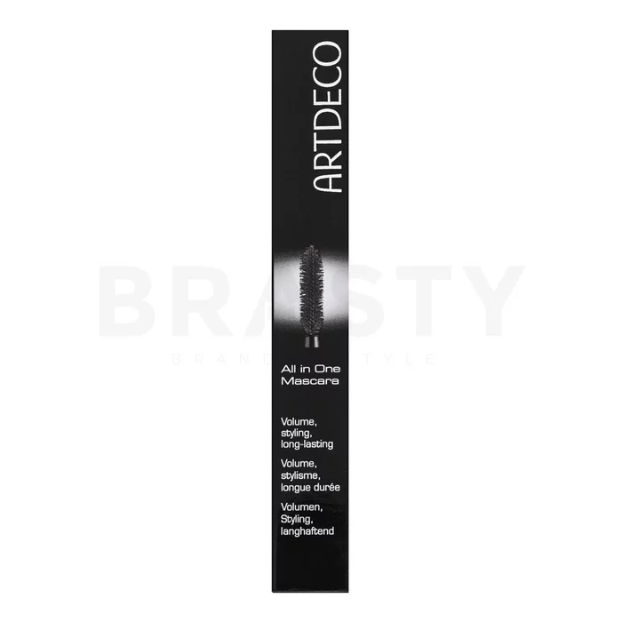 Artdeco All In One Mascara vodeodolná riasenka pre predĺženie rias a objem 03 Brown 10 ml
