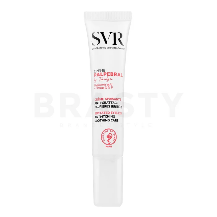 SVR Palpebral by Topialyse oční krém proti podráždění pokožky 15 ml