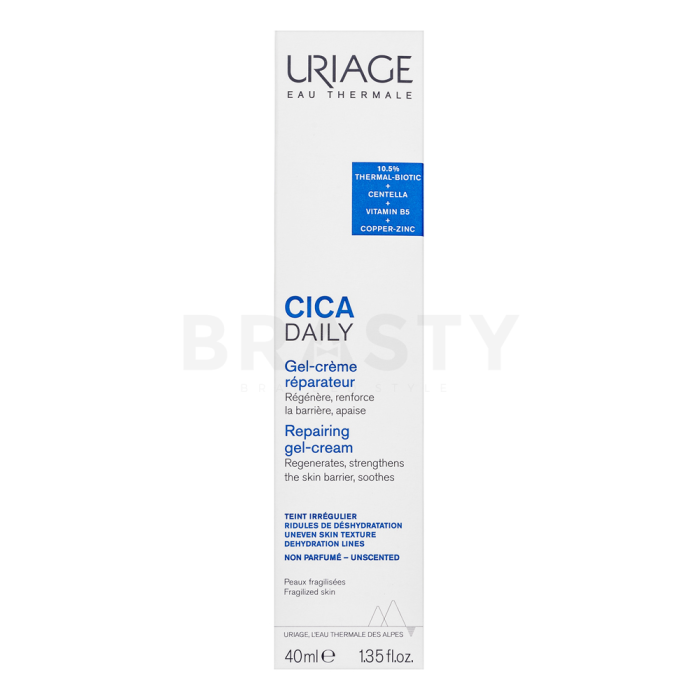 Uriage Bariederm vochtinbrengende crème Cica Daily Gel-Cream 40 ml