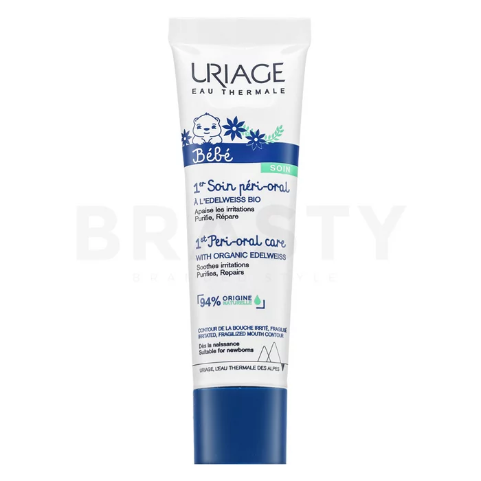 Uriage Bébé reparační krém na podráždění v okolí úst 1st Peri-Oral Care with Organic Edelweiss 30 ml