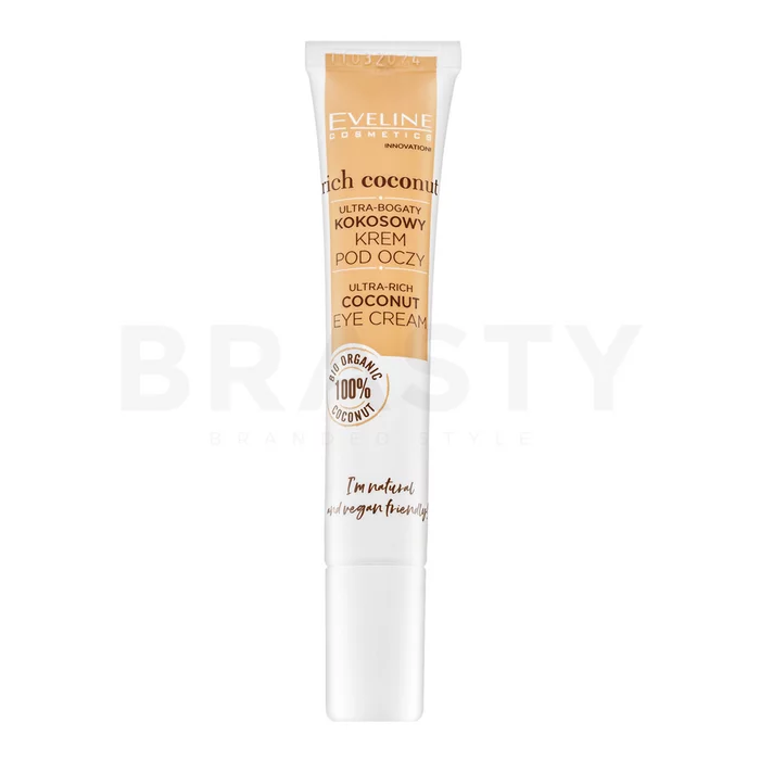 Eveline Rich Coconut Ultra Rich Coconut Eye Cream oční krém pro všechny typy pleti 20 ml