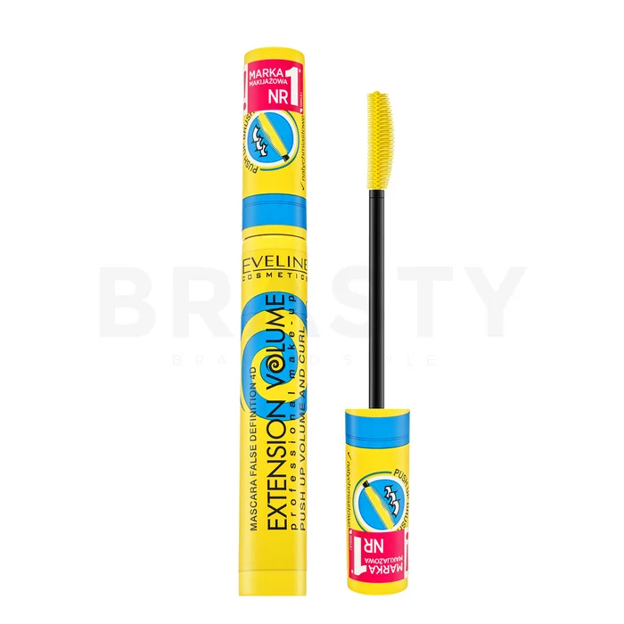 Eveline Volume Extension Push Up Volume & Curl mascara om de wimpers te verlengen en te krullen 10 ml