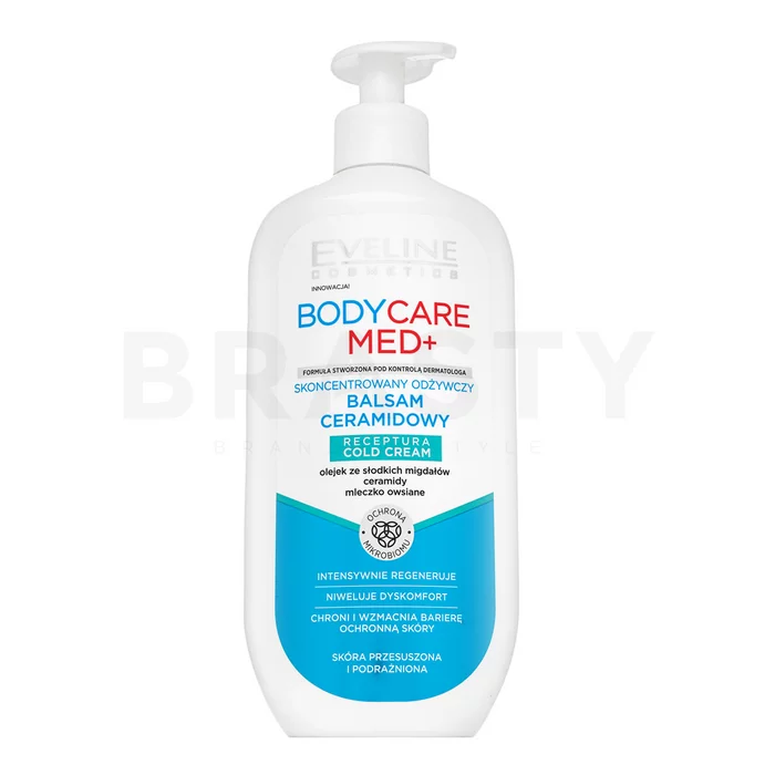 Eveline Body Care Med+ Concentrate Nourishing Balsam tělový krém pro suchou pleť 350 ml