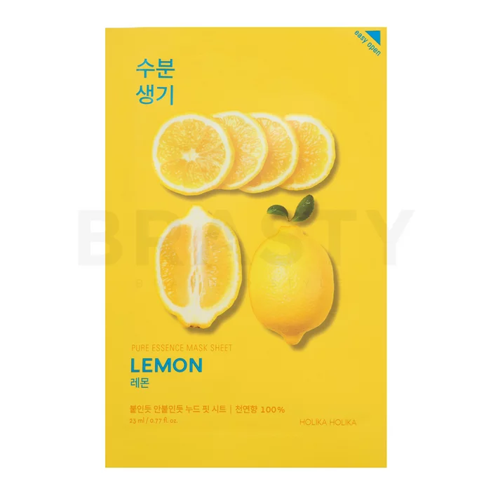 Holika Holika mascheraviso in tessuto Pure Essence Mask Sheet Lemon 23 g