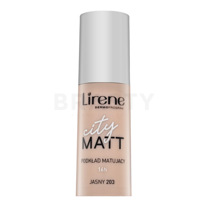 Lirene City Matt Fluid fluidný make-up s matirajućim učinkom 203 Smoothing Bright 30 ml