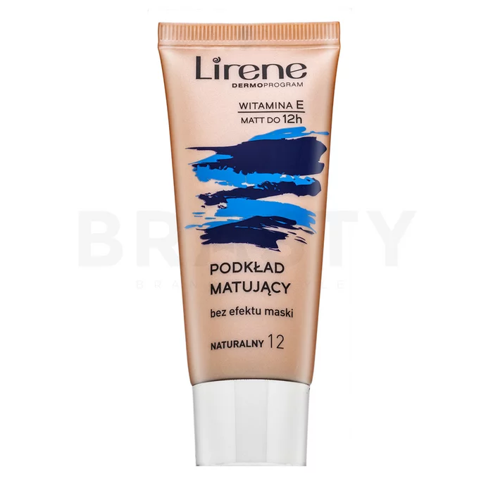Lirene Nature Matte Fluid fluidný make-up s matirajućim učinkom 12 Natural 30 ml