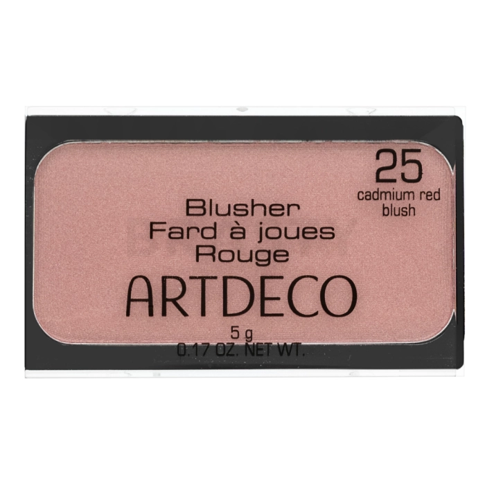 Artdeco puderasto rumenilo 25 Cadmium Red Blush 5 g