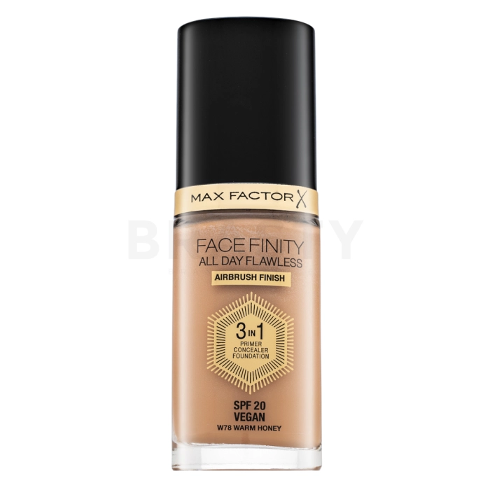 Max Factor Facefinity All Day Flawless Flexi-Hold 3in1 Primer Concealer Foundation SPF20 fond de ten lichid 3in1 78 30 ml