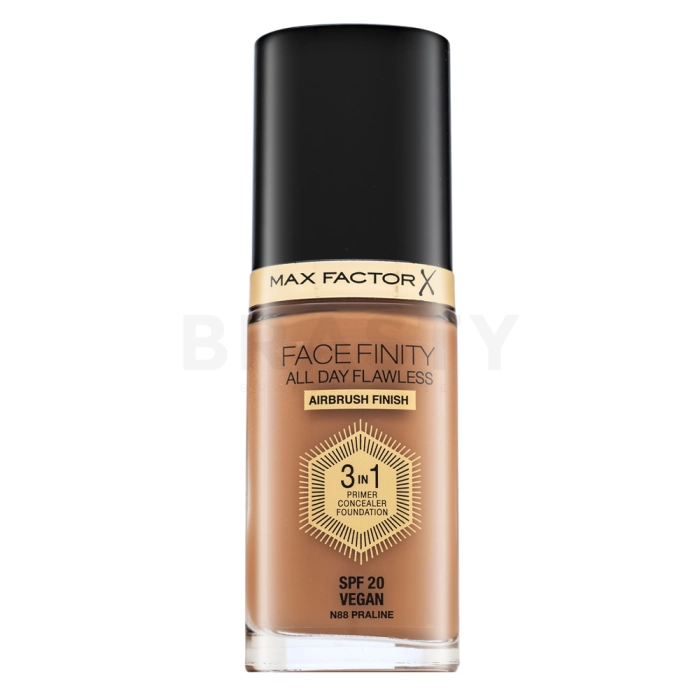Max Factor Facefinity All Day Flawless Flexi-Hold 3in1 Primer Concealer Foundation SPF20 fond de ten lichid 3in1 88 30 ml