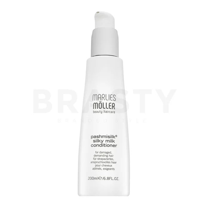 Marlies Möller Pashmisilk Silky Milk Conditioner posilující kondicionér pro hebkost a lesk vlasů 200 ml
