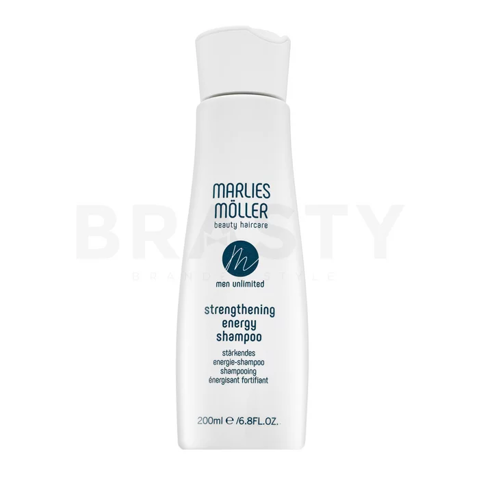 Marlies Möller Men Unlimited Strengthening Energy Shampoo posilující šampon pro řídnoucí vlasy 200 ml