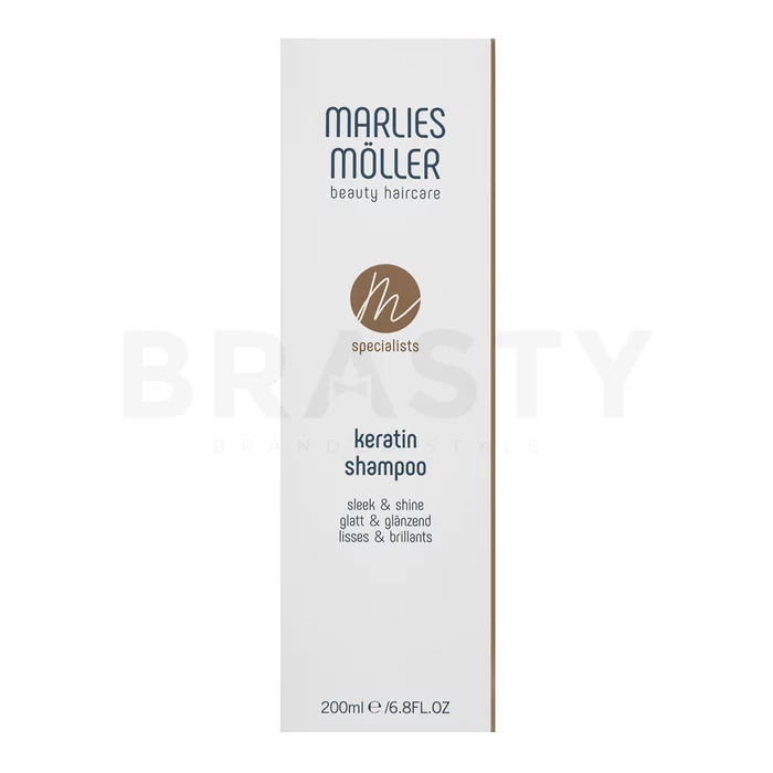 Marlies Möller Specialists Keratin Shampoo Voedende Shampoo voor droog en beschadigd haar 200 ml