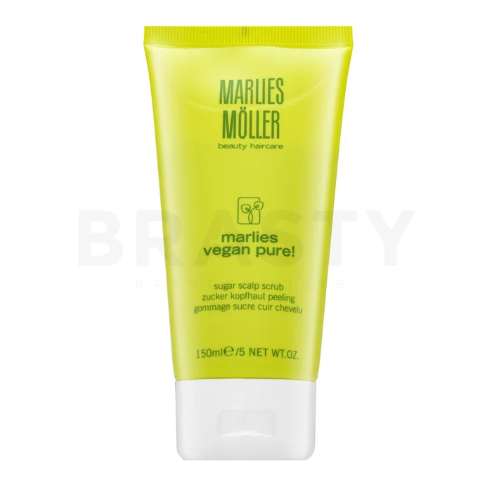 Marlies Möller Marlies Vegan Pure! Sugar Scalp Scrub vlasový peeling pro všechny typy vlasů 150 ml