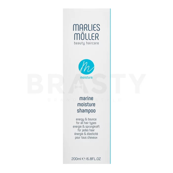 Marlies Möller Moisture Marine Moisture Shampoo Champú nutritivo con efecto hidratante 200 ml