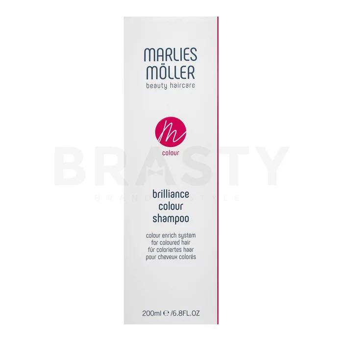 Marlies Möller Colour Brilliance Colour Shampoo vyživující šampon pro lesk a ochranu barvených vlasů 200 ml