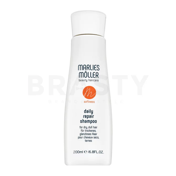 Marlies Möller Softness Daily Repair Shampoo vyživující šampon pro poškozené vlasy 200 ml